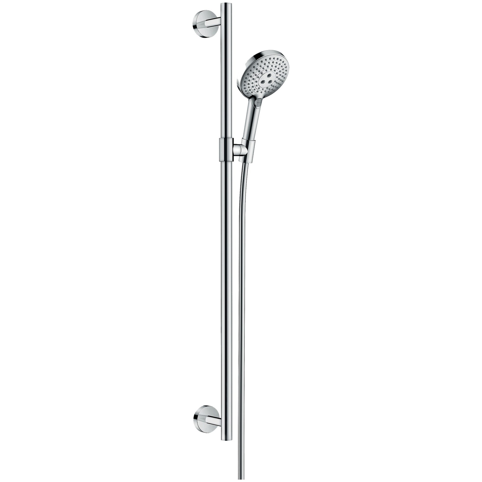 Hansgrohe Raindance Select S Duş Seti 90 cm Sürgülü 12,5 cm El Duşlu 3 Fonksiyonlu Krom 26322000