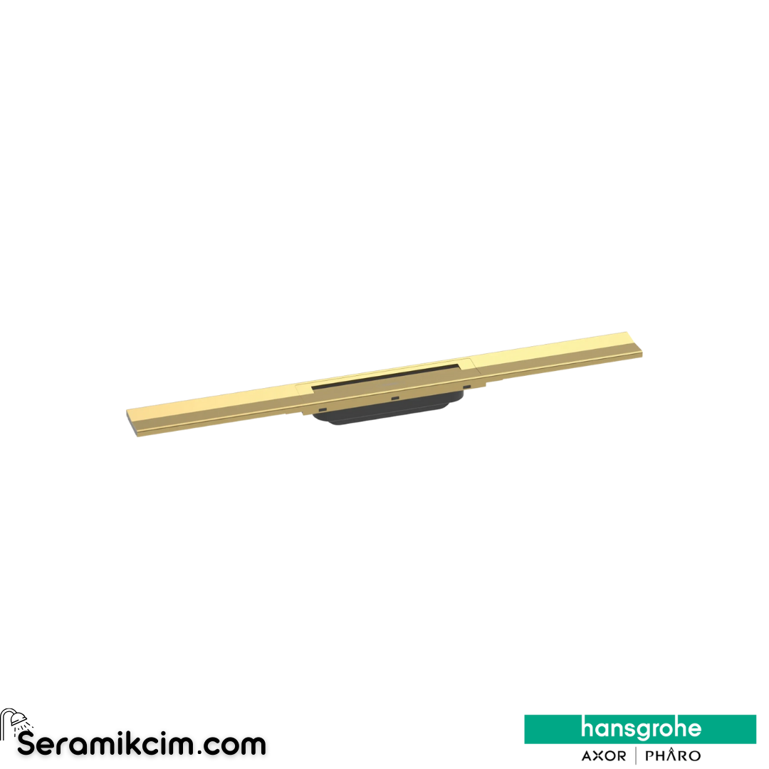 HansGrohe Raindrain Flex Duş Kanalı 700 Kesilebilir Serbest Kurulum İçin Parlak Altın 56043990