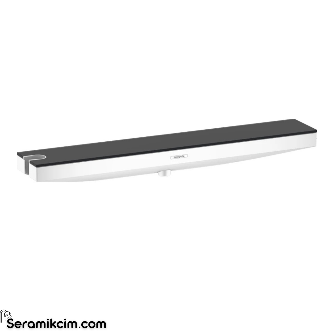 Hansgrohe Rainfinity Porter 500 Duş Askısı Ve Duş Rafı Sol İle Mat Beyaz 26843700