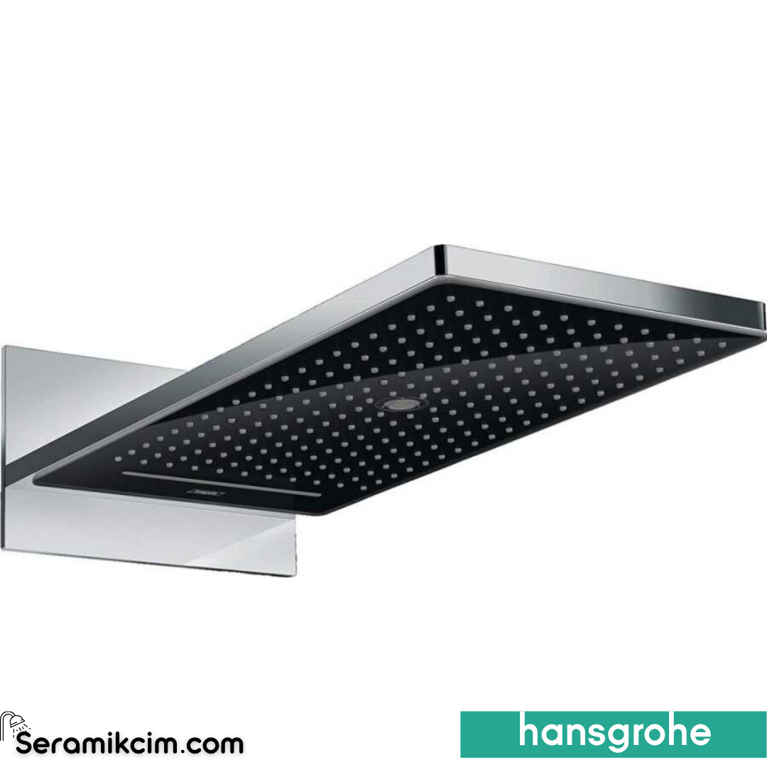 Hansgrohe Rainmaker Select 580 3Jet Tepe Duşu Siyah-Krom 24001600