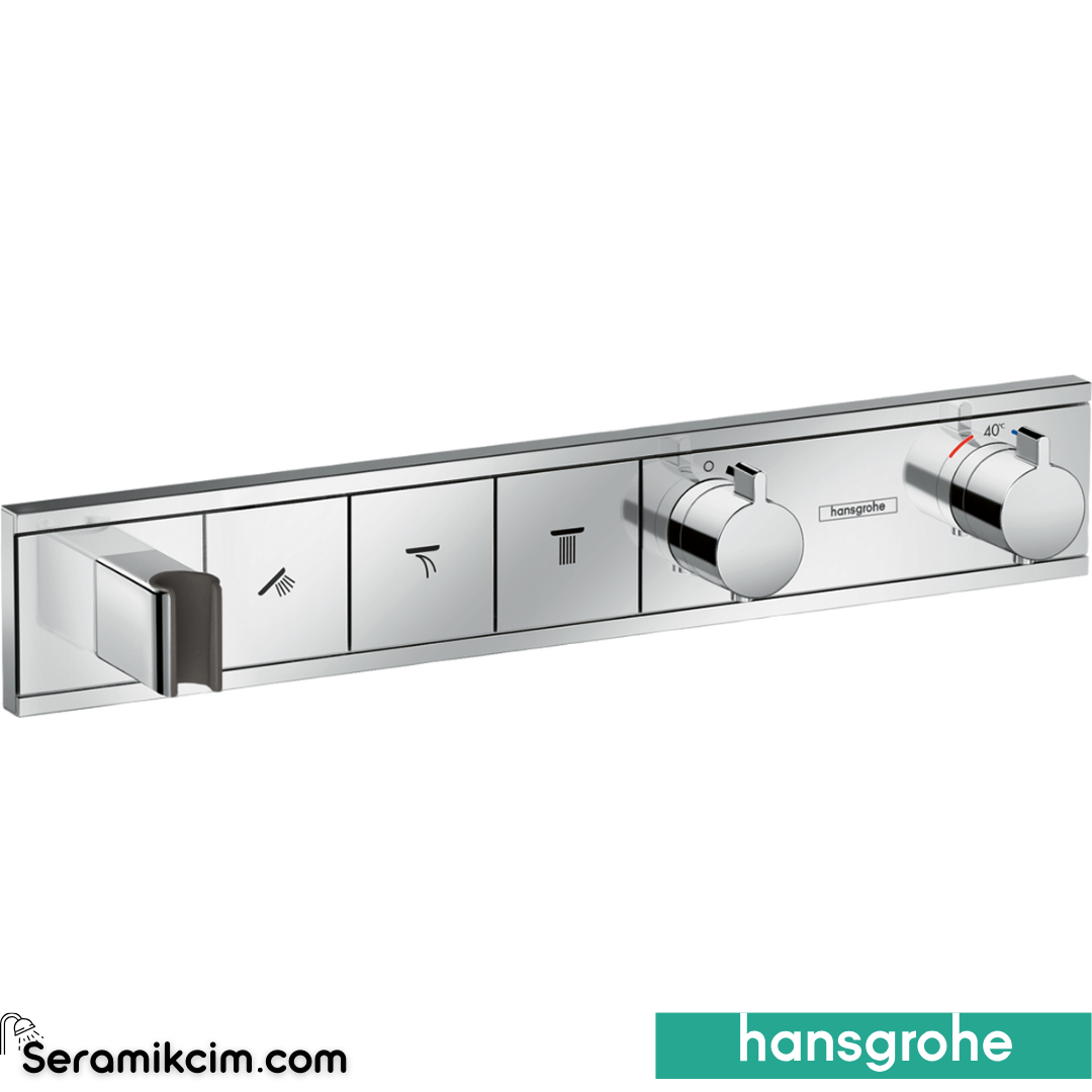 Hansgrohe Rainselect Dış Set Ankastre 3 Çıkış İçin Krom 15356000