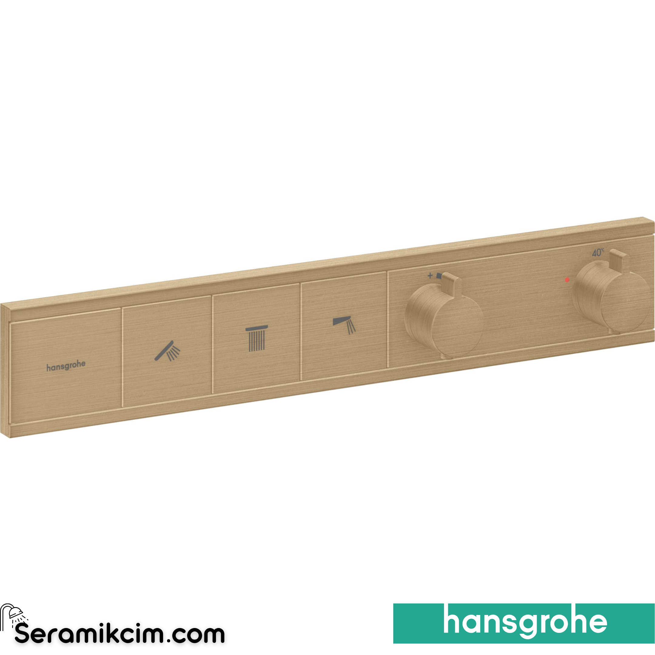 Hansgrohe Rainselect Termostat Ankastre 3 Çıkış Mat Beyaz 15381140