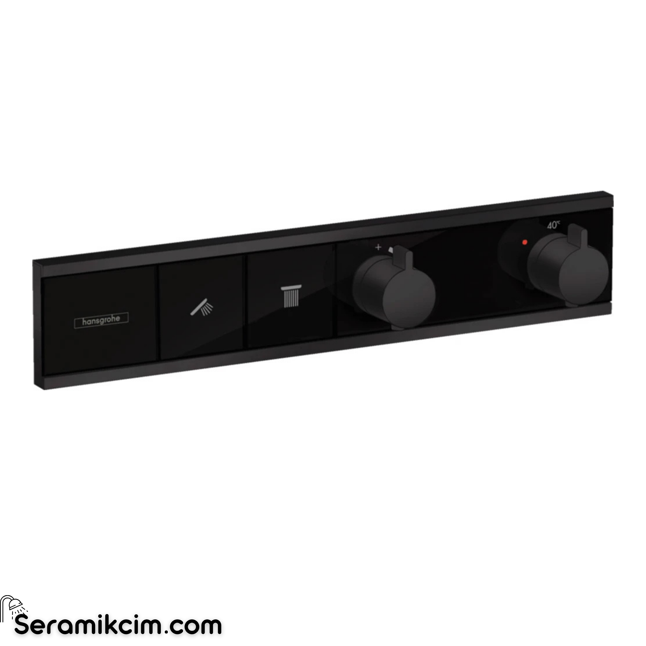Hansgrohe Rainselect Termostat Ankastre 3 Çıkış Mat Siyah 15381670