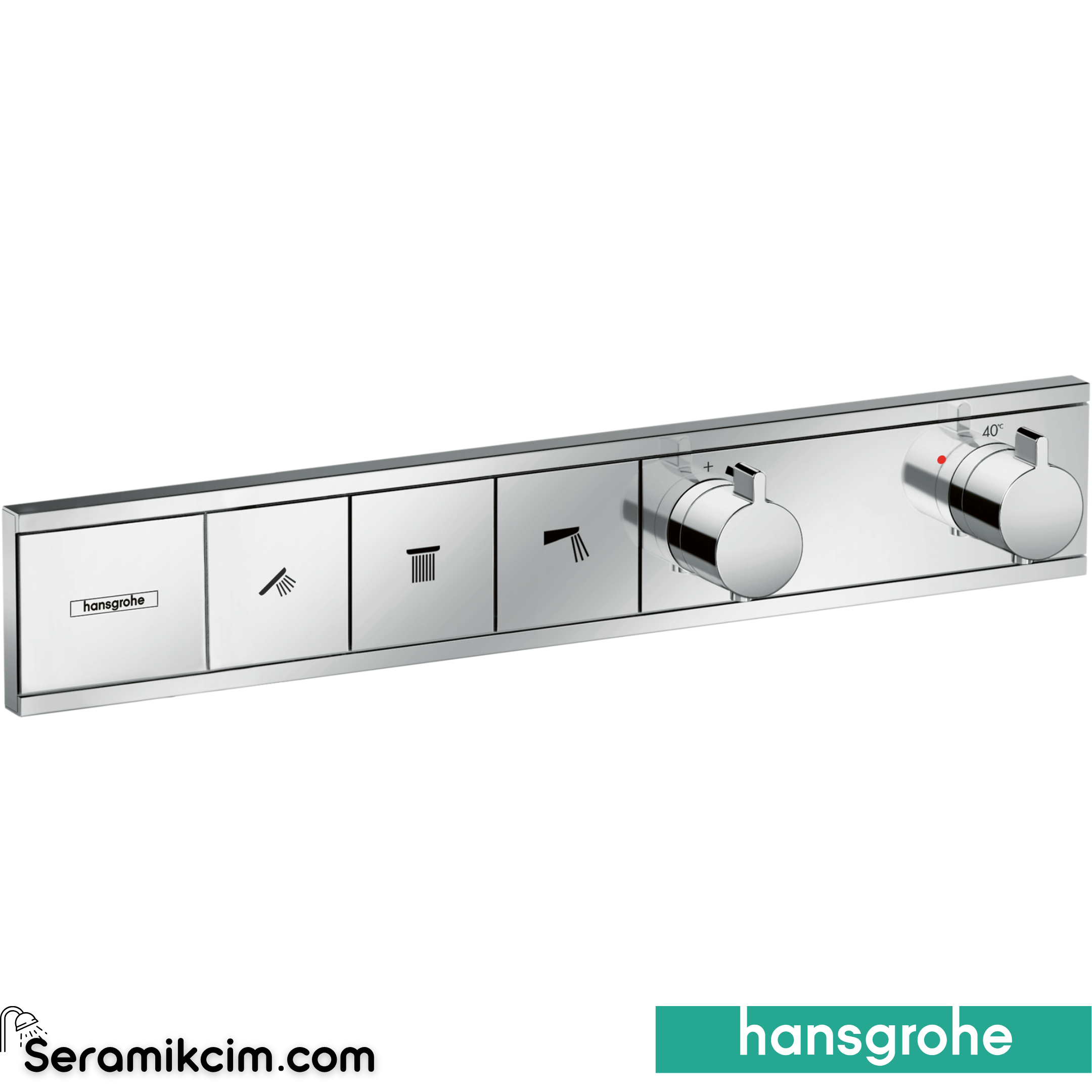 Hansgrohe Rainselect Termostat Ankastre 3 Çıkış Krom 15381000