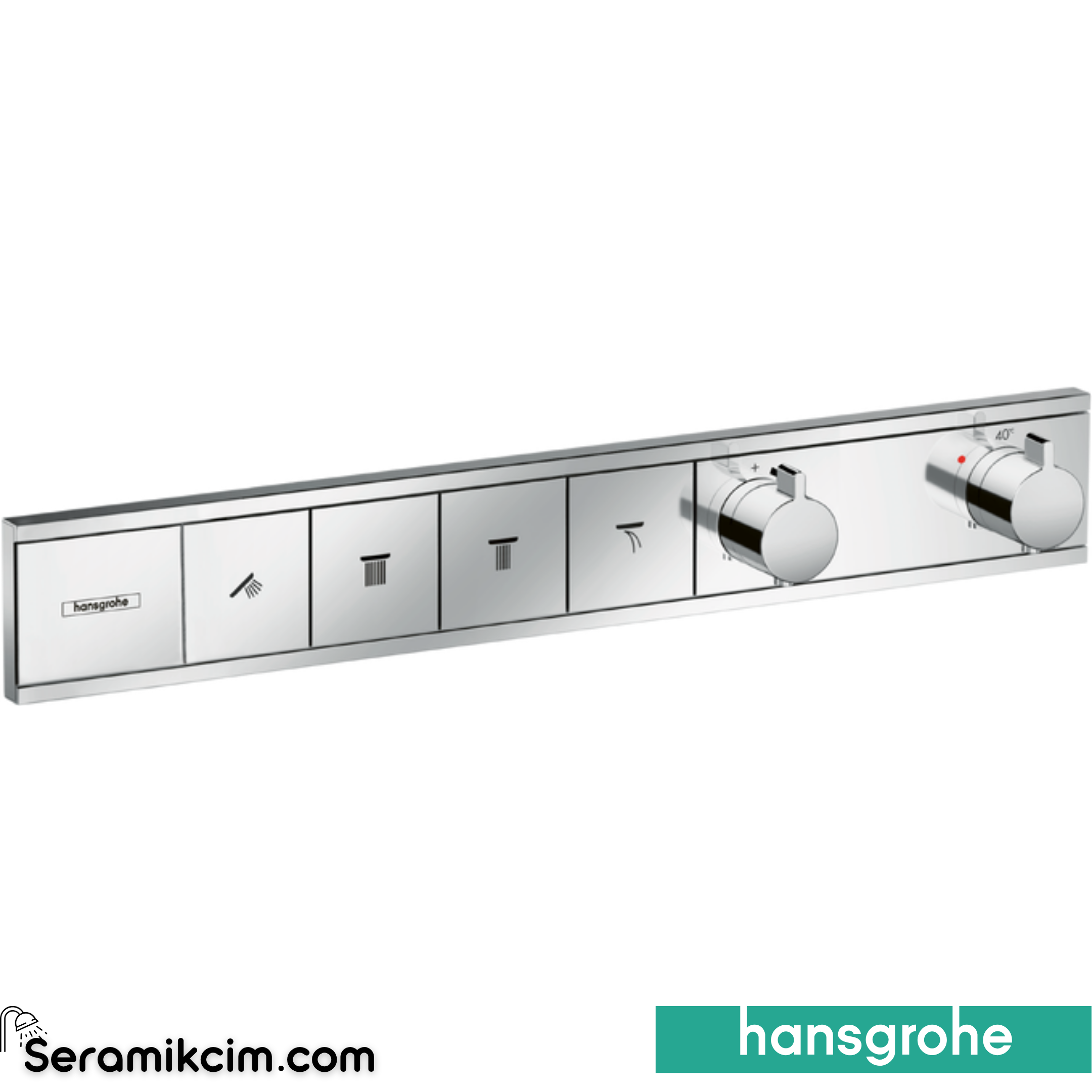 Hansgrohe Rainselect Termostat Ankastre 4 Çıkış Krom 15382000