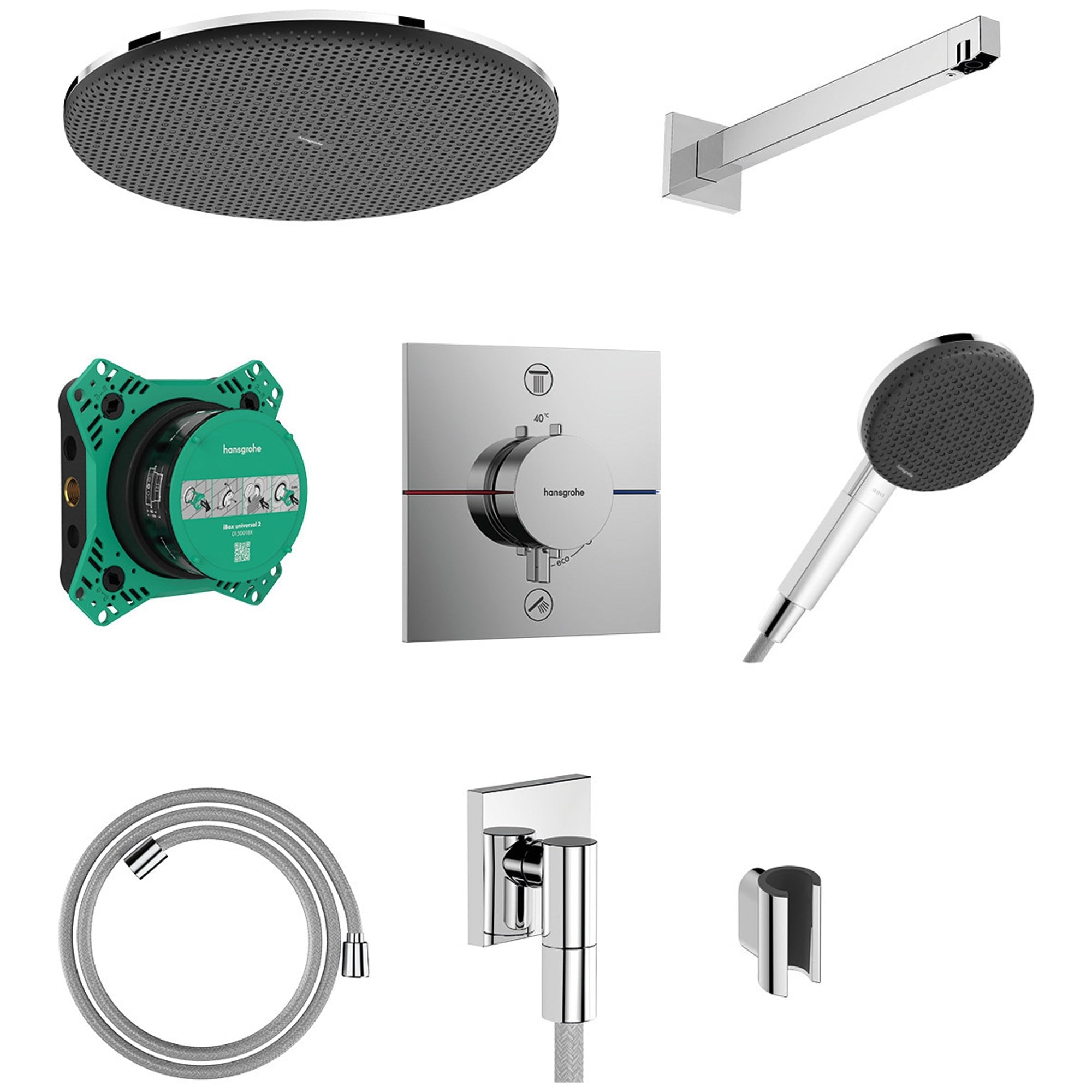 Hansgrohe Rd Alive S 300 3 Fonksiyonlu Thm Combi 900 Krom