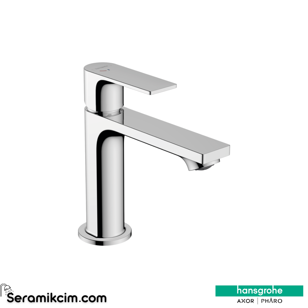 Hansgrohe Rebris E 110 Lavabo Bataryası Coolstart Sifon Kumandalı Krom 72551000