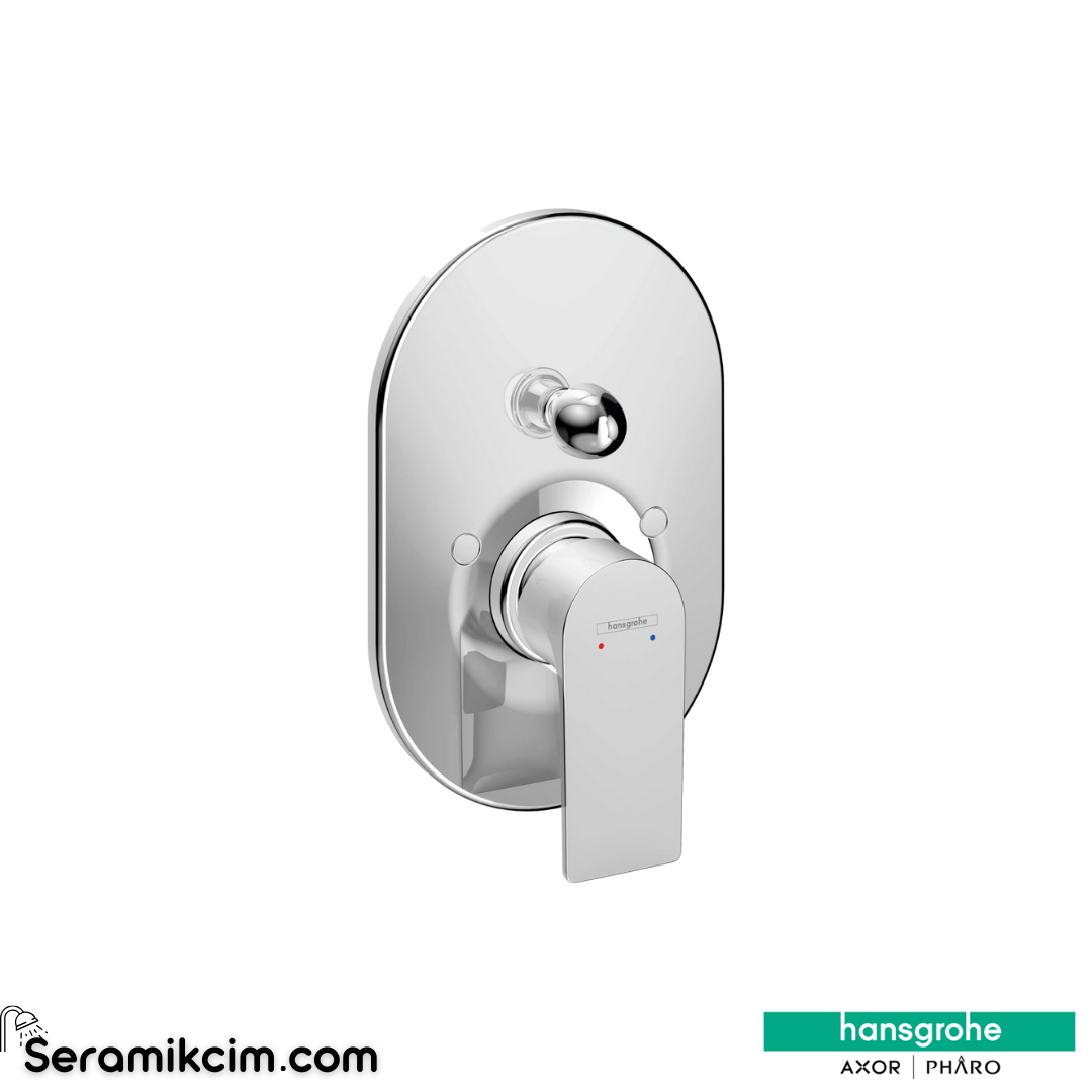 Hansgrohe Rebris E Ankastre Banyo Bataryası Krom 72459000