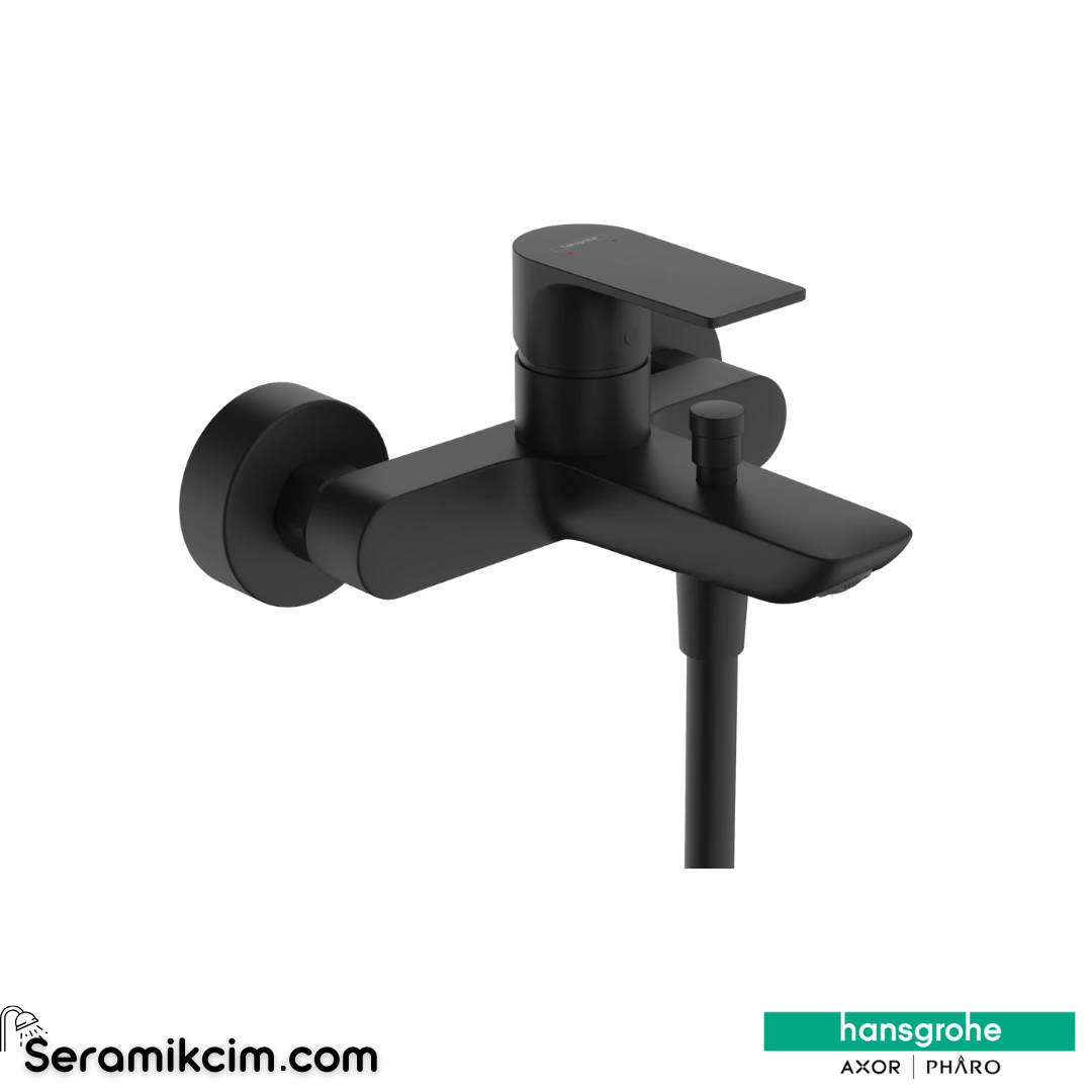 Hansgrohe Rebris E Banyo Bataryası Mat Siyah 72450670