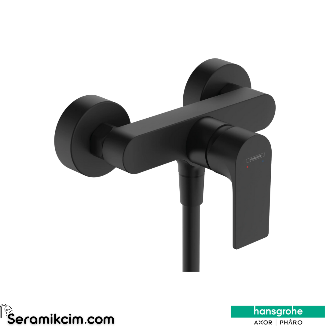 Hansgrohe Rebris E Duş Bataryası Mat Siyah 72650670