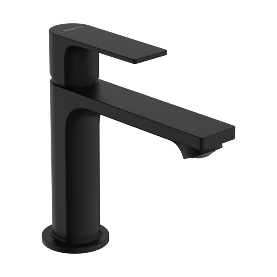 Hansgrohe Rebris E Eviye Bataryası E Tek Kollu Lavabo Bataryası 110 Coolstart Ecosmart Kumandalı Satin Siyah 72589670 - 72589670
