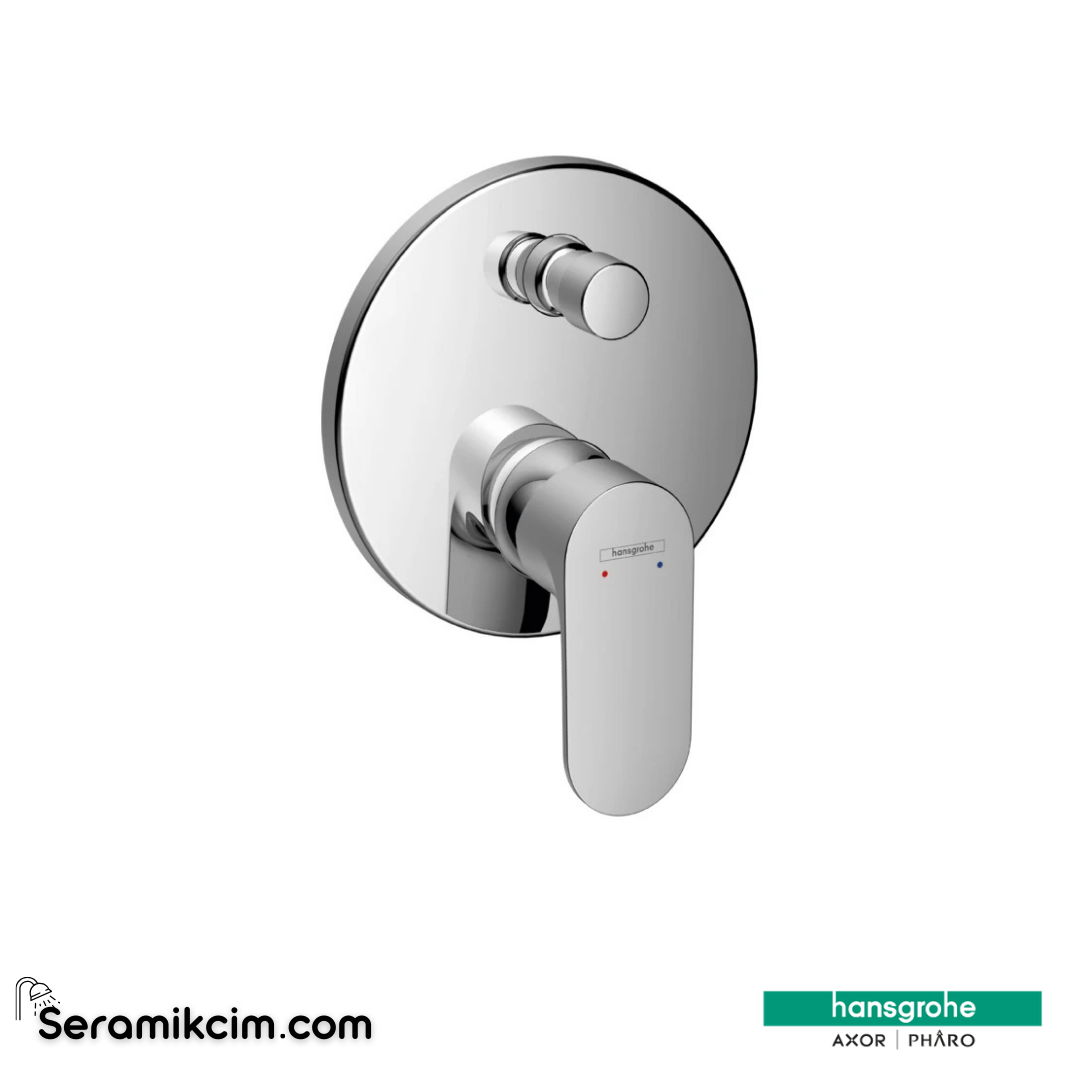 Hansgrohe Rebris E Eviye Bataryası S Tek Kollu Banyo Bataryası Ankastre (İbox İçin) Entegre Karışım Güvenliği En1717'Ye Göre 72467000 - 72467000