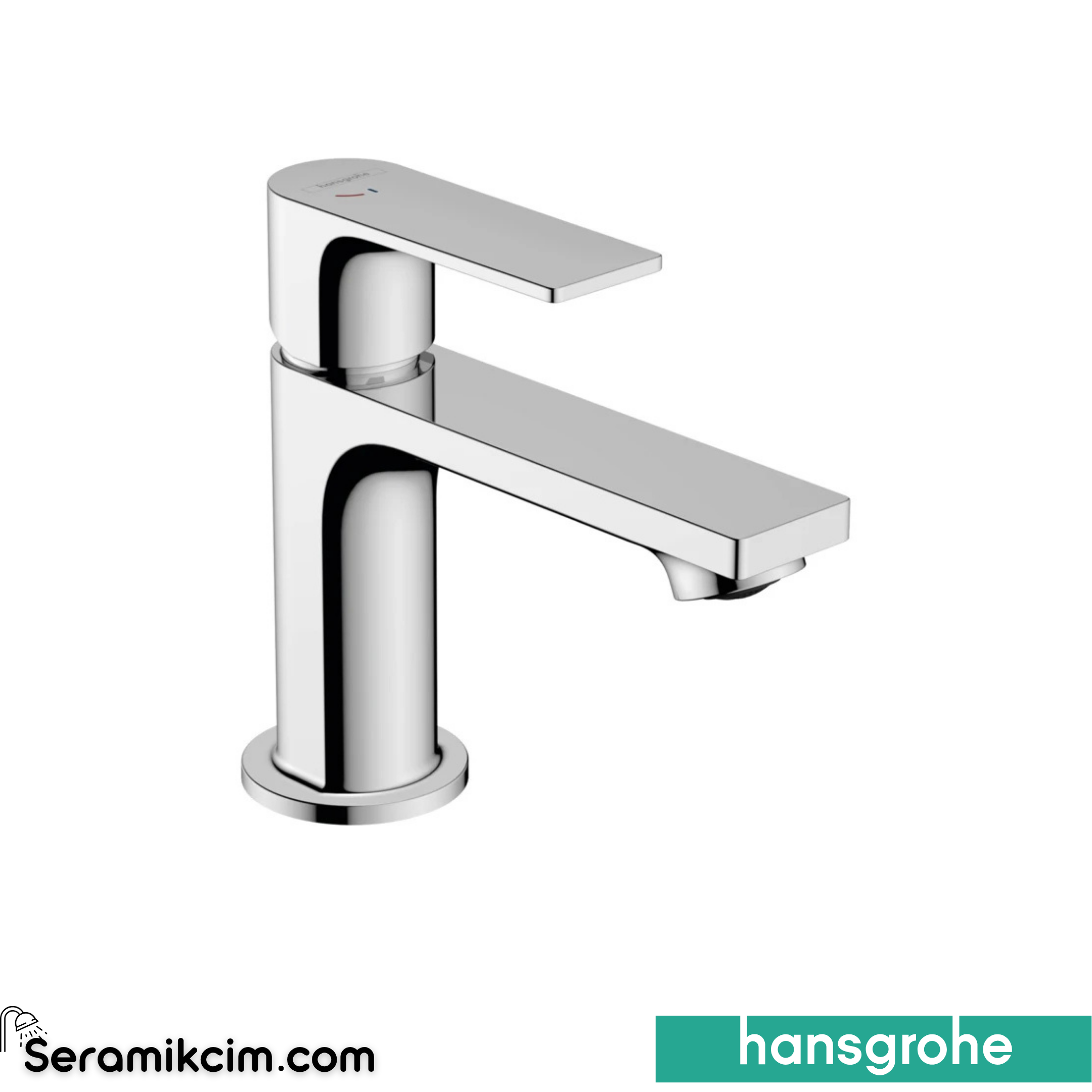 Hansgrohe Rebris E Lavabo Bataryası 80 Coolstart Sifon Kumandalı Krom 72553000