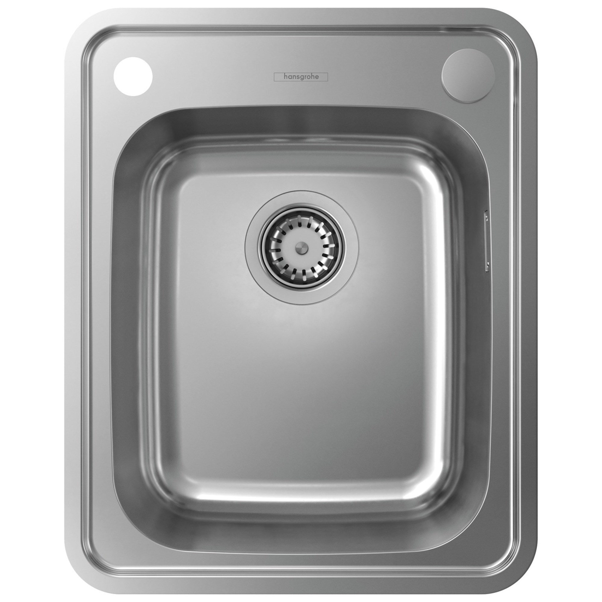 Hansgrohe S412-F340 Ankastre Eviye 340/400 Çelik 43334800