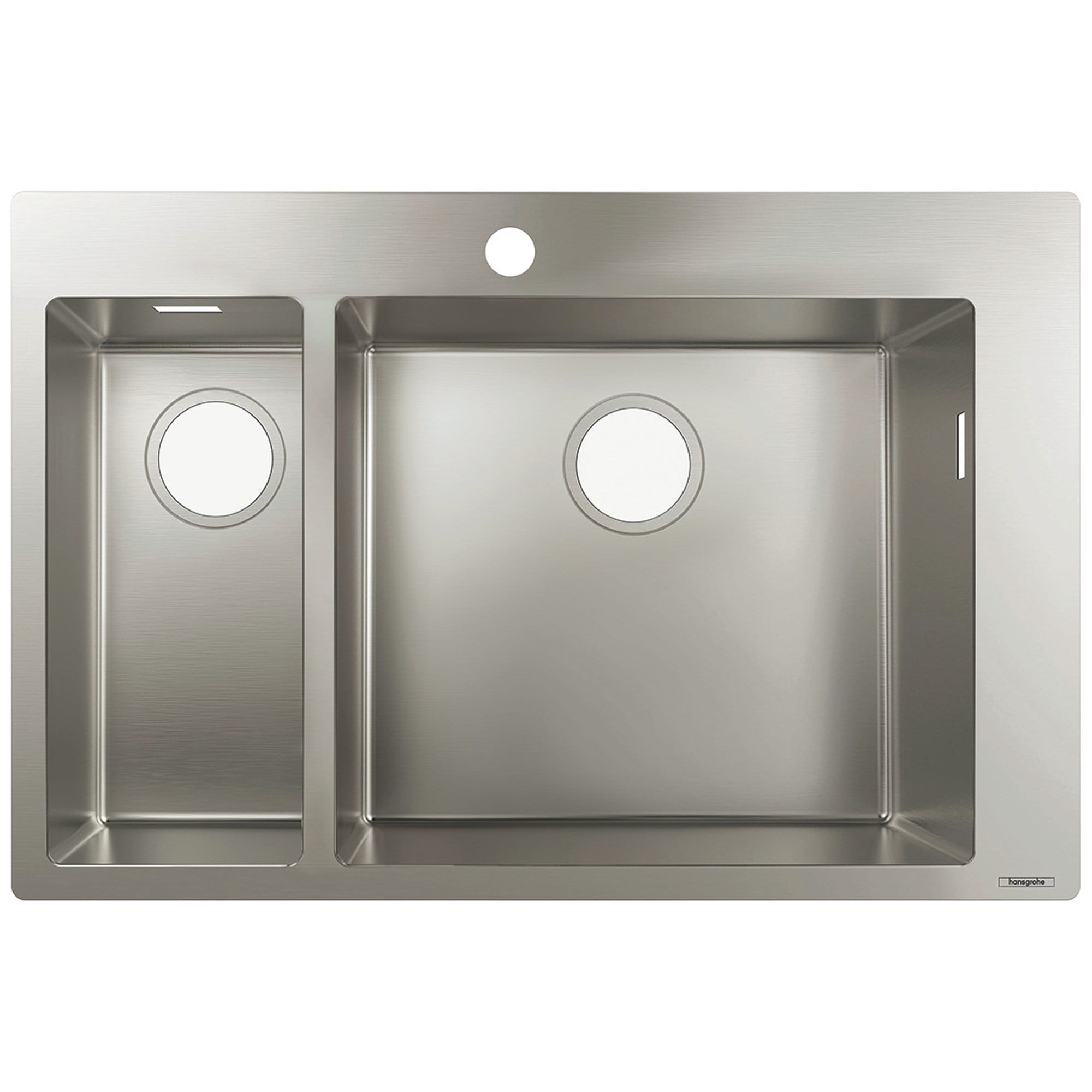 Hansgrohe S711-F655 Tezgah Üstü Eviye 180X450 43309800