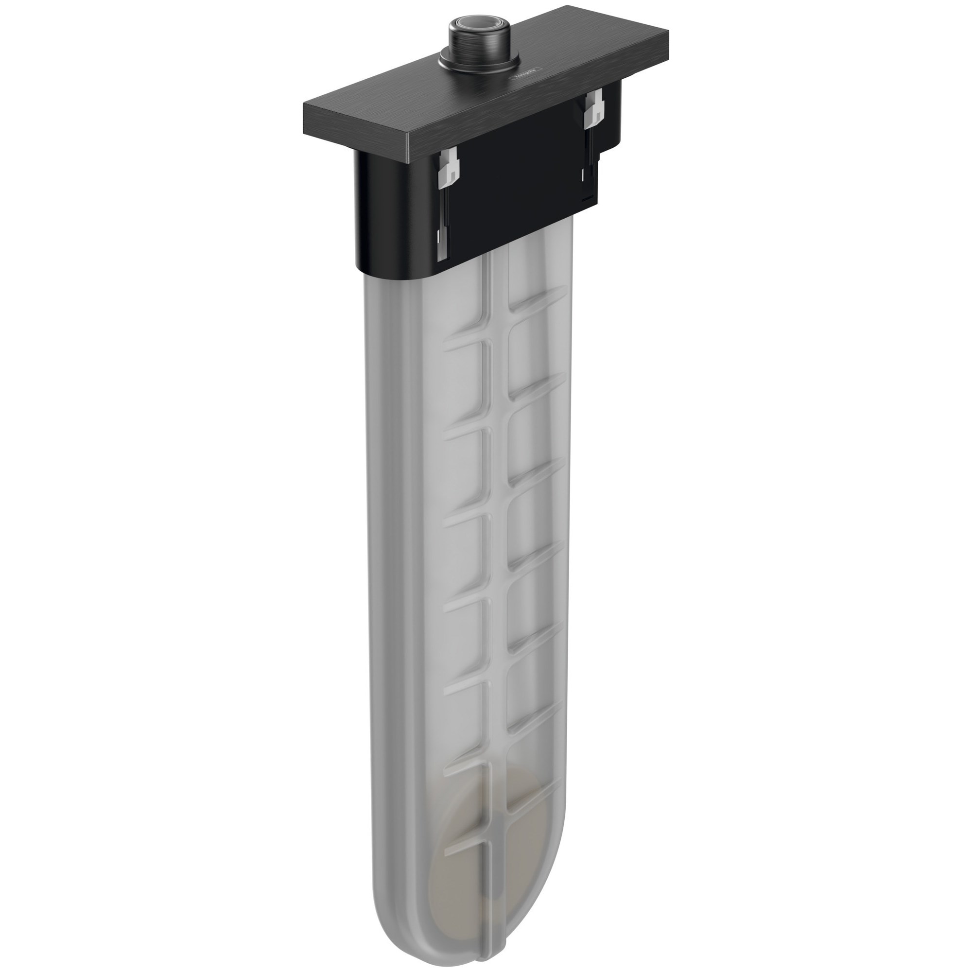 Hansgrohe sBox Dış Set Square Mat Siyah-Krom 28010340