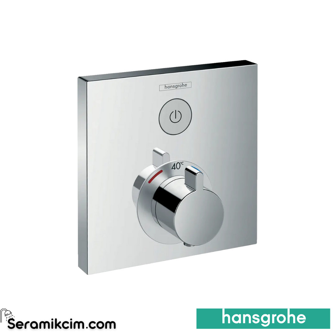 Hansgrohe Showerselect Ankastre Banyo Bataryası Termostatik Krom 15762000
