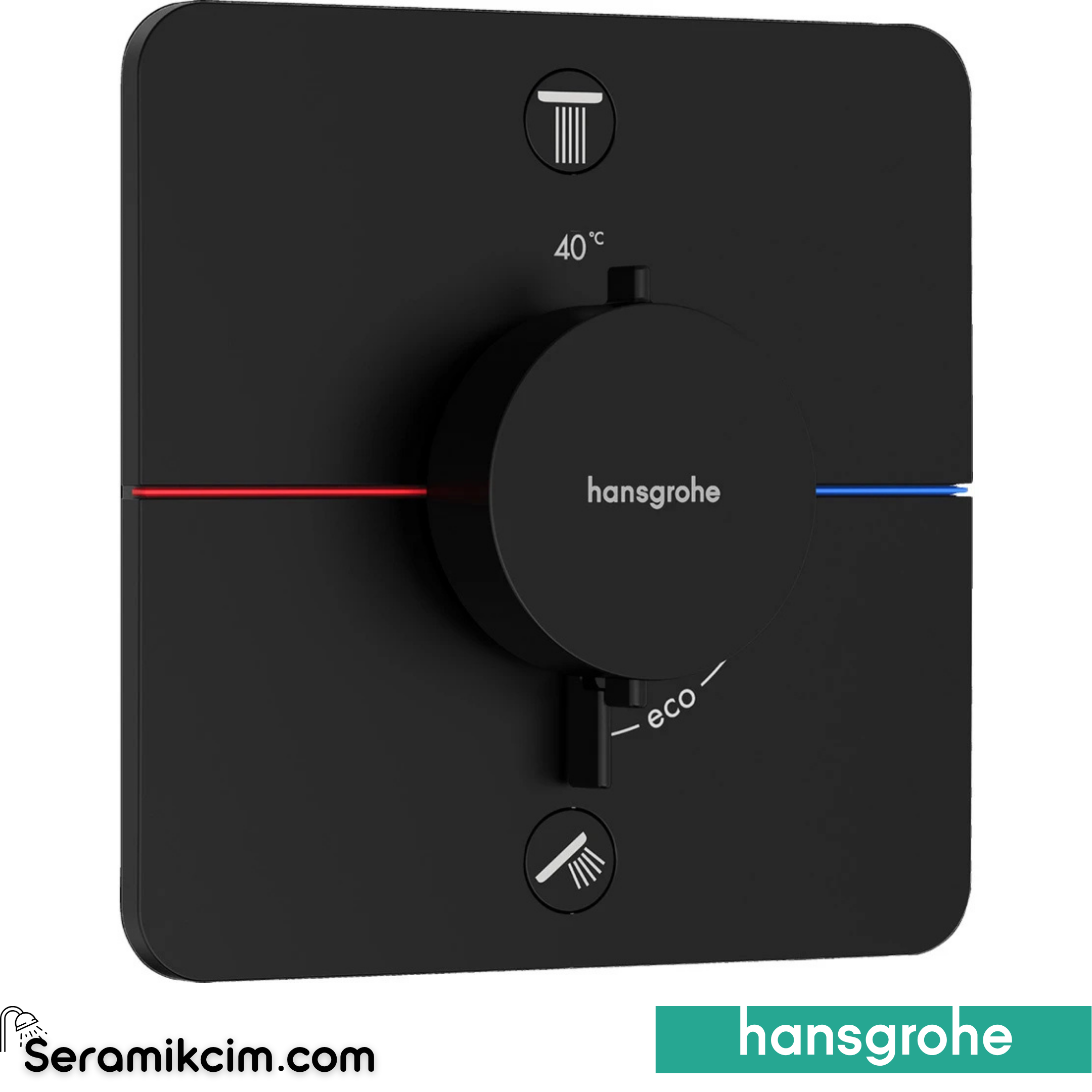 Hansgrohe Showerselect Comfort Q Ankastre Banyo Bataryası Termostatik 2 Çıkış Entegre Karışım Güvenliği En1717'Ye Göre 15586670
