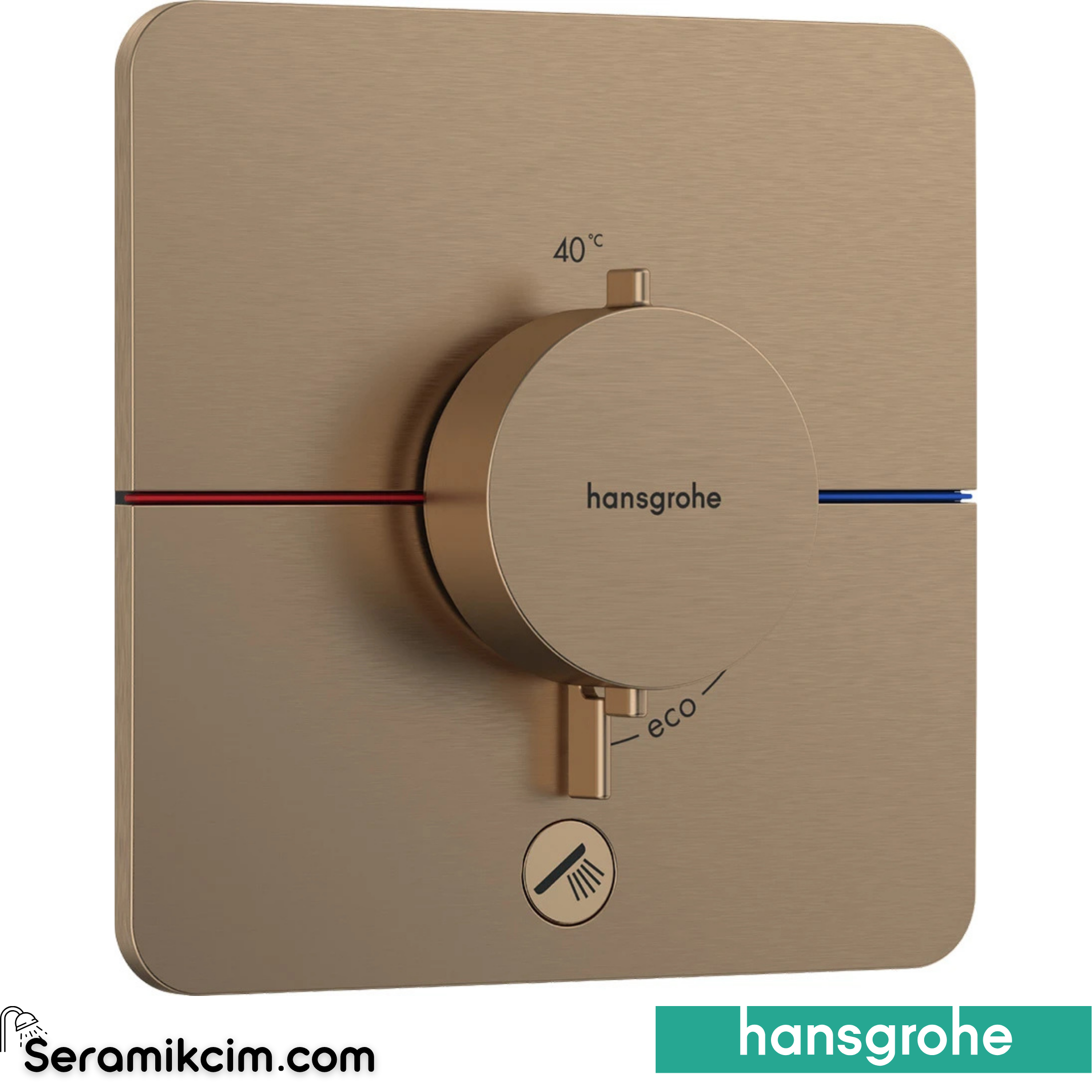 Hansgrohe Showerselect Comfort Q Ankastre Banyo Bataryası Termostatik 1 Çıkış Ve İlave Çıkış 15589140
