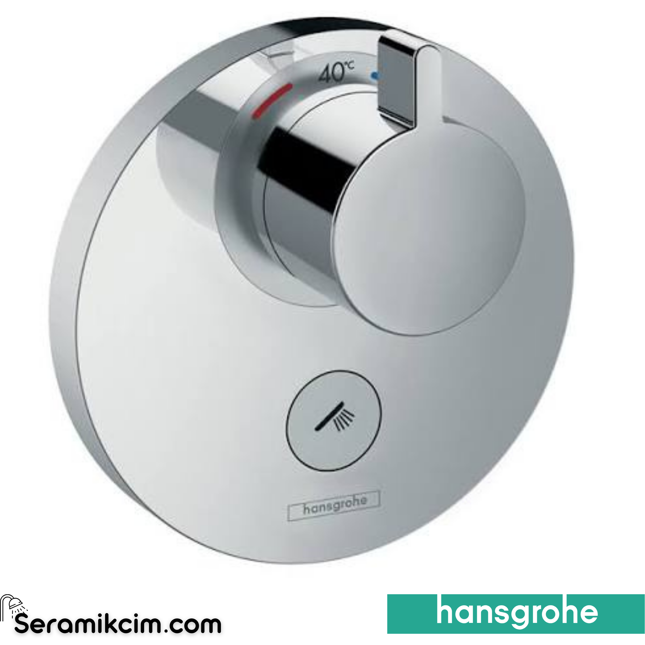 Hansgrohe Showerselect S Max Termostatik İlave 1 Çıkış Krom 15742000