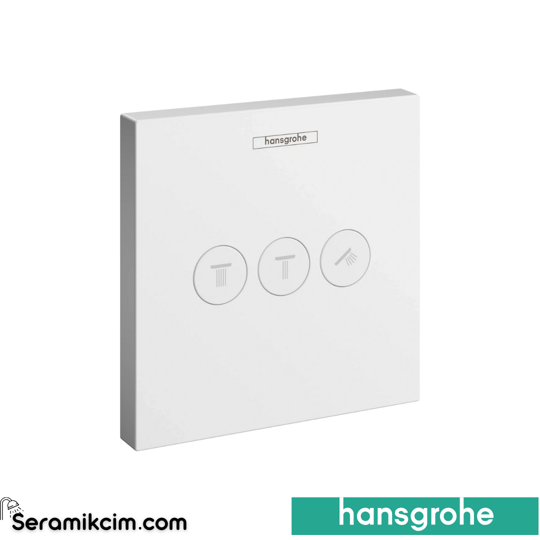 Hansgrohe Showerselect Valf Ankastre Montaj İçin Mat Beyaz 15764700