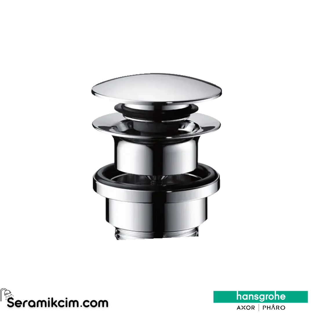 Hansgrohe Süzgeç Takımı Basmalı Lavabo Tapası Krom 50100000