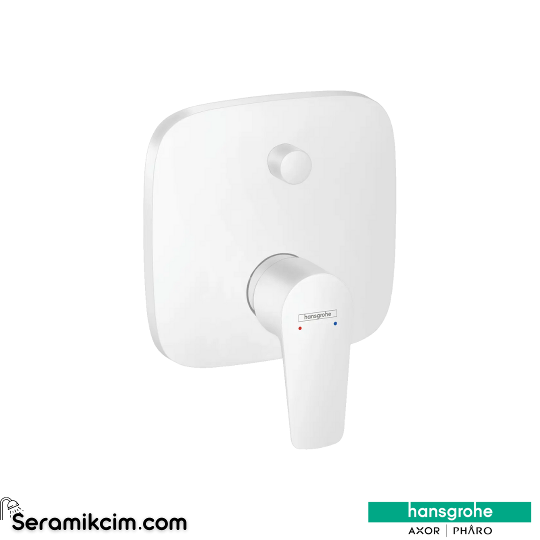 Hansgrohe Talis E Ankastre Banyo Bataryası Mat Beyaz 71745700