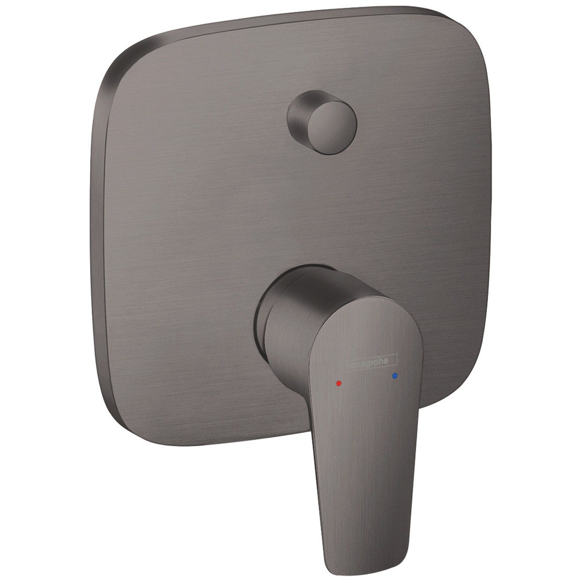 Hansgrohe Talis E Banyo Bataryası Ankastre Güv.Kar.Mat Siyah-Krom 71474340