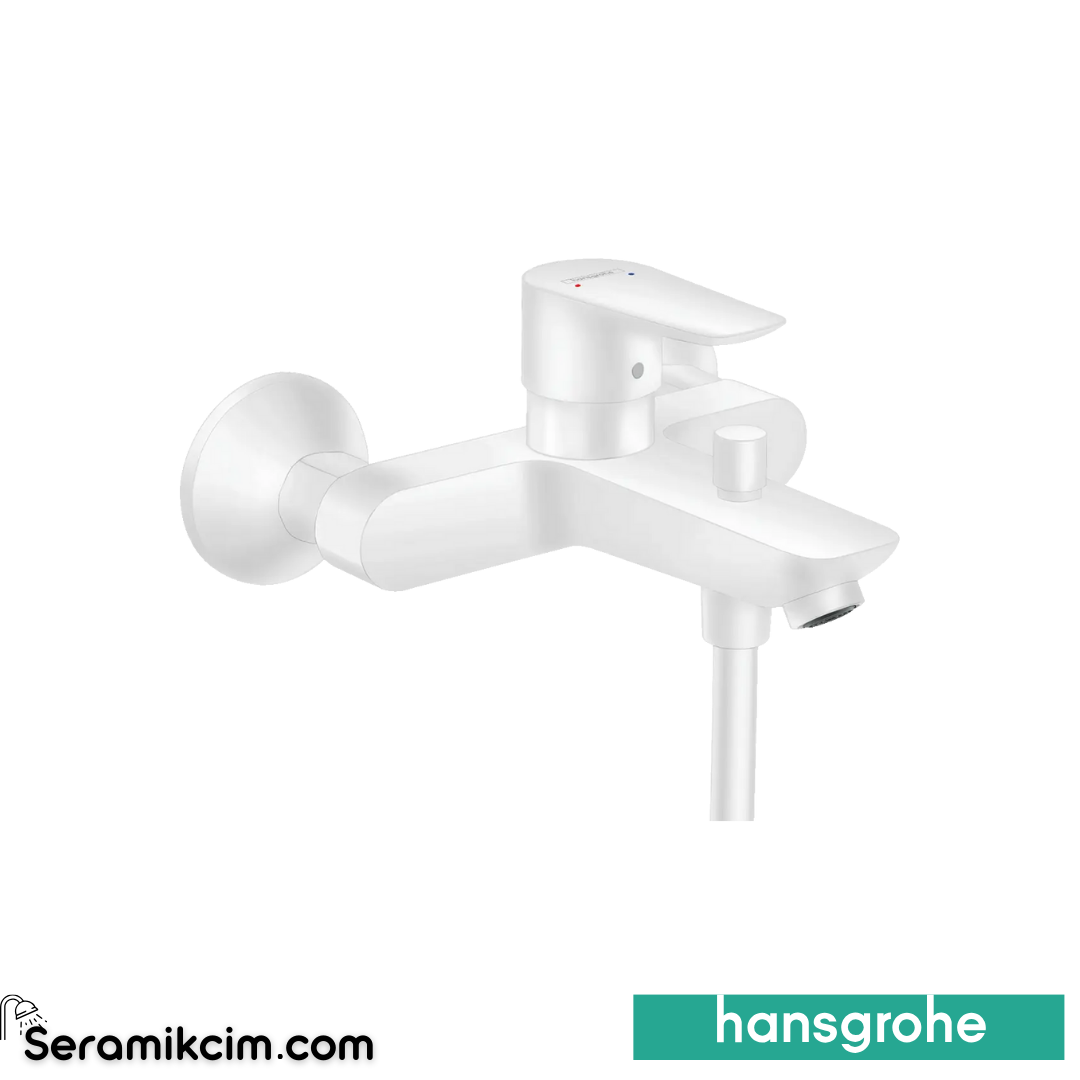 Hansgrohe Talis E Banyo Bataryası Mat Beyaz 71740700