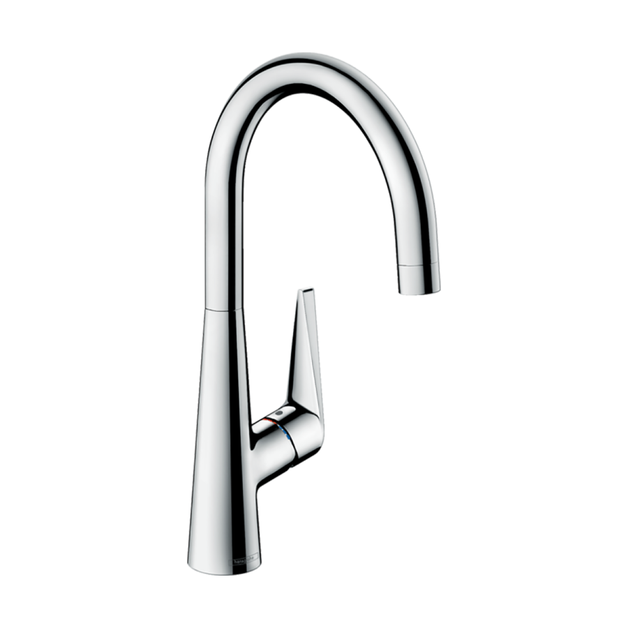HansGrohe Talis M51 Tek Kollu Eviye Bataryası 260, Düşük Basınçlı Isıtıcılar İçin, 1Jet Krom 72812000