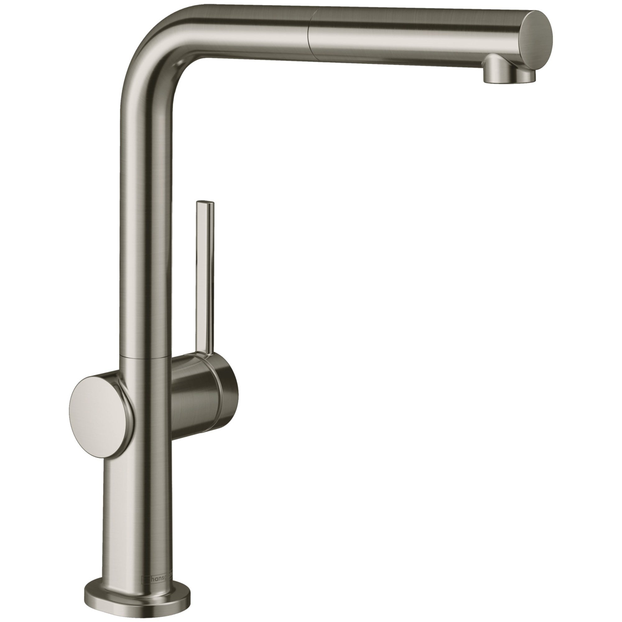 HansGrohe Talis M54 Tek Kollu Eviye Bataryası 270, Çekilebilir Gaga, 1Jet, Sbox Paslanmaz Çelik 72809800