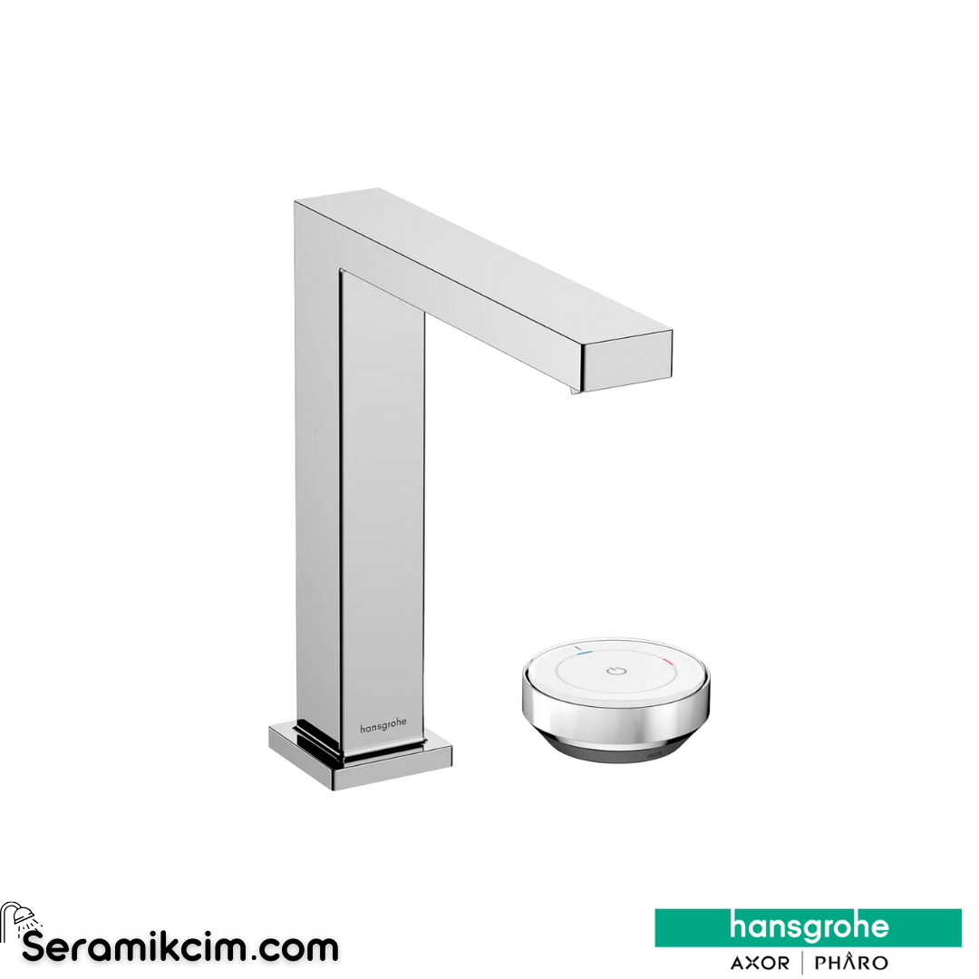 Hansgrohe Tecturis E 2 Delikli Lavabo Bataryası 150 Coolstart Ecosmart+ Krom 73053000