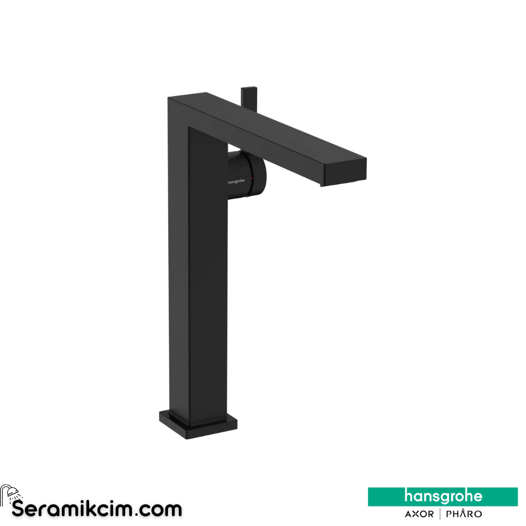 Hansgrohe Tecturis E 240 Fine Çanak Lavabo Bataryası Coolstart Ecosmart+ Mat Siyah 73072670