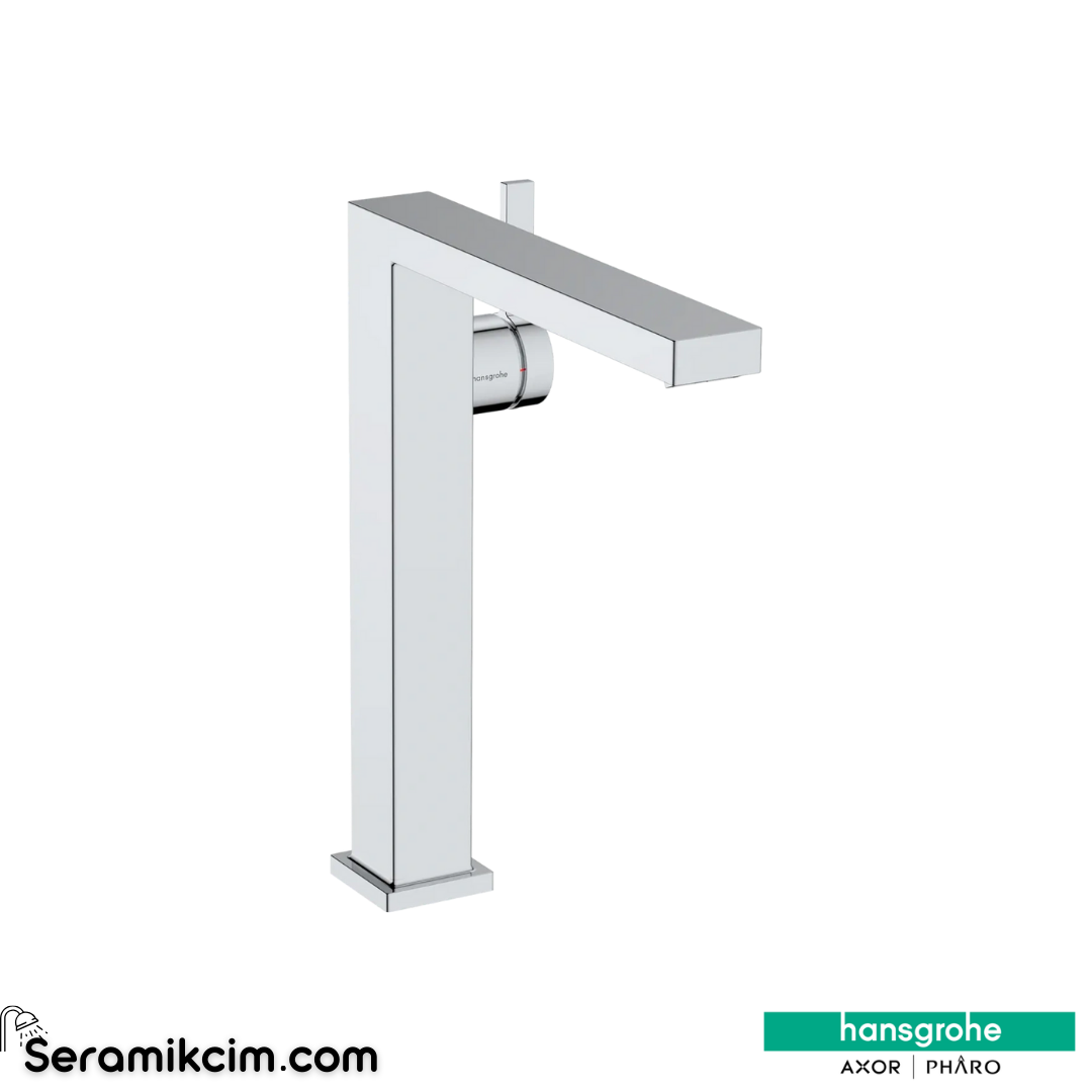 Hansgrohe Tecturis E 240 Fine Çanak Lavabo Bataryası Coolstart Ecosmart+ Bas-Aç Gider Seti İle Krom 73070000
