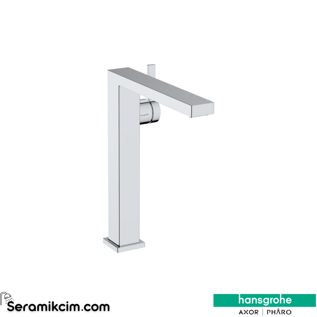 Hansgrohe Tecturis E 240 Fine Çanak Lavabo Bataryası Coolstart Bas-Aç Gider Seti İle Krom 73073000