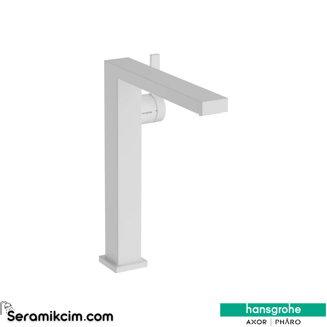 Hansgrohe Tecturis E 240 Fine Lavabo Bataryası Coolstart Ecosmart+ Mat Beyaz 73072700