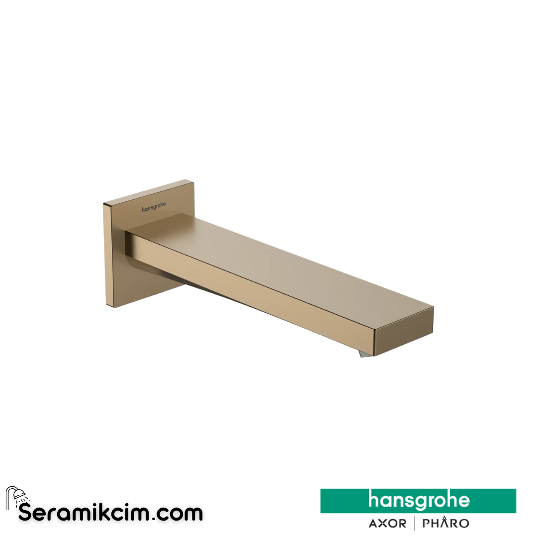 Hansgrohe Tecturis E Ankastre Çıkış Ucu Mat Bronz 73410140