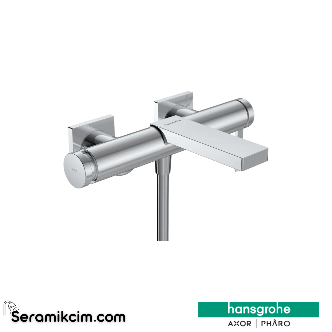 Hansgrohe Tecturis E Banyo Bataryası Krom 73420000