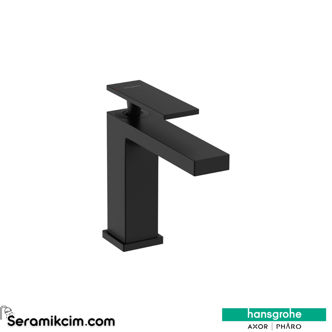 Hansgrohe Tecturis E Lavabo Bataryası 110 Coolstart Mat Siyah 73016670