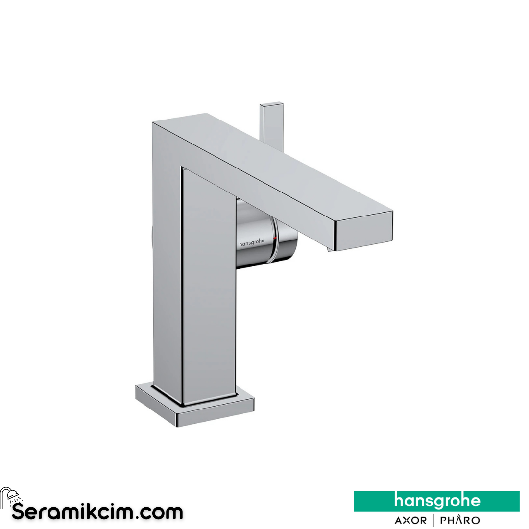 Hansgrohe Tecturis E Lavabo Bataryası 110 Fine Coolstart Ecosmart+ Sifon Kumandalı Krom 73023000