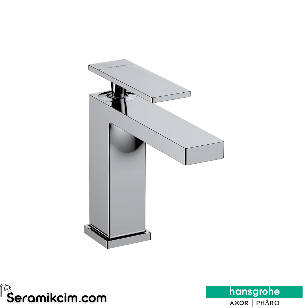 Hansgrohe Tecturis E Lavabo Bataryası 110 Ecosmart+ Sifon Kumandalı Krom 73010000