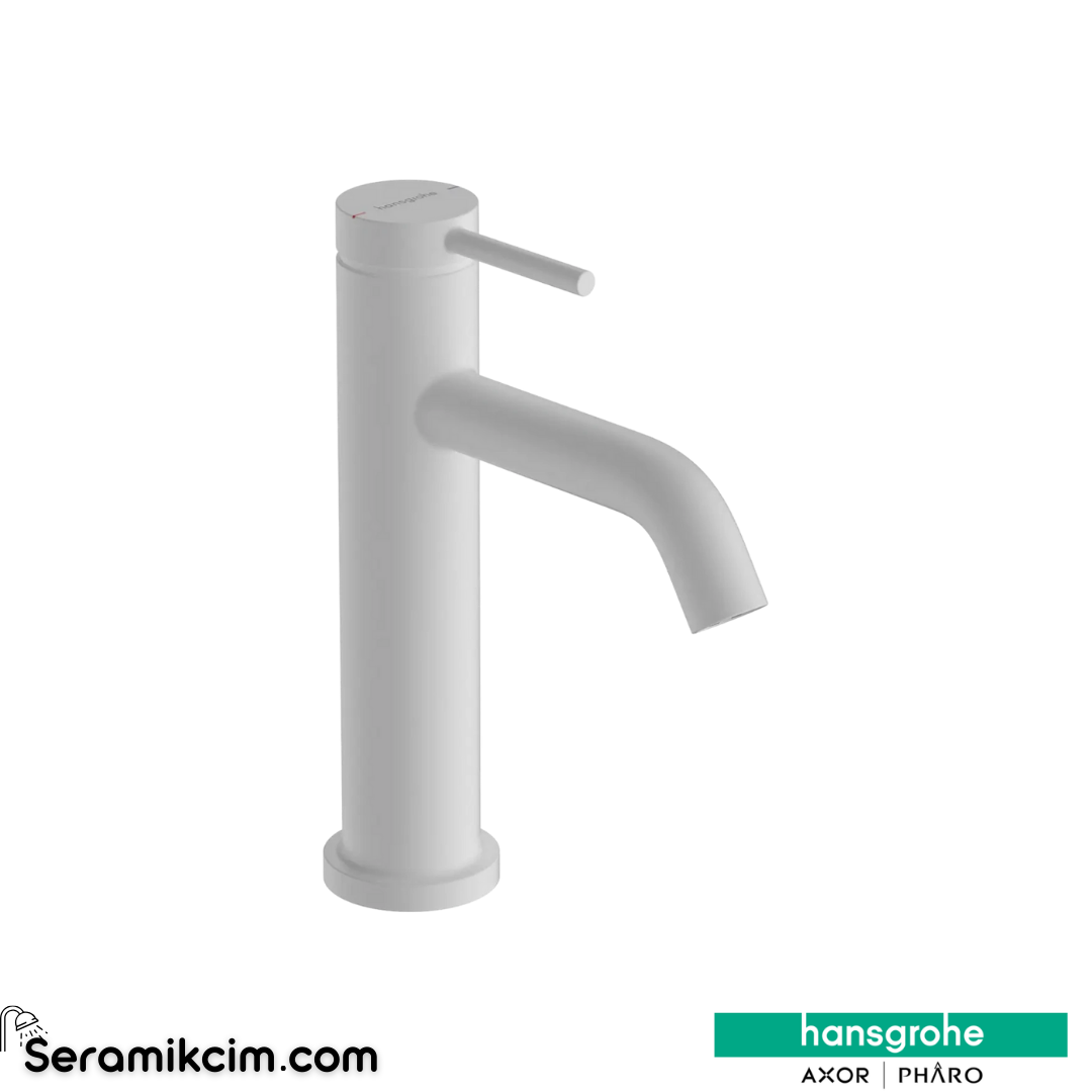 Hansgrohe Tecturis S 110 Lavabo Bataryası Coolstart Mat Beyaz 73317700