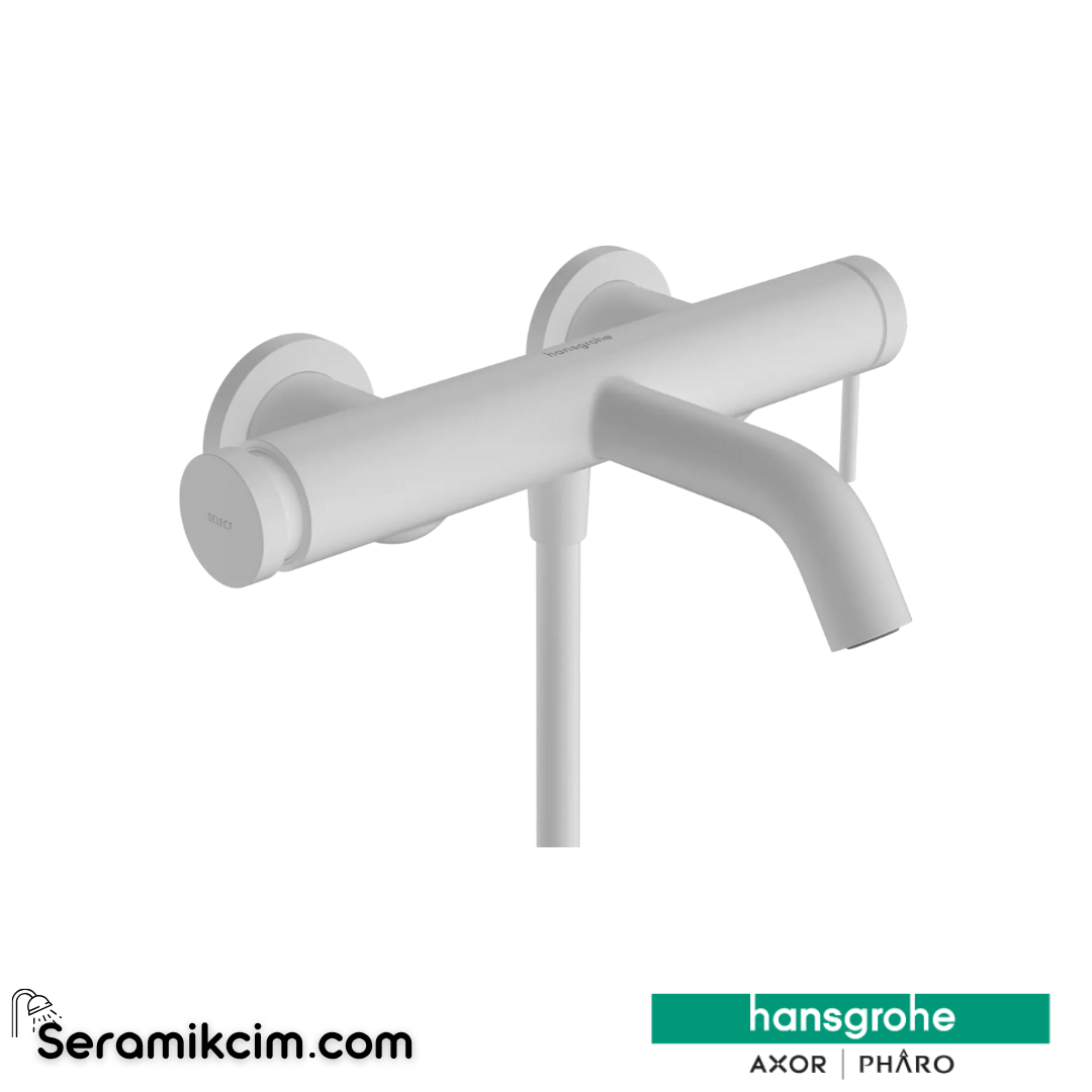 Hansgrohe Tecturis S Banyo Bataryası Mat Beyaz 73422700