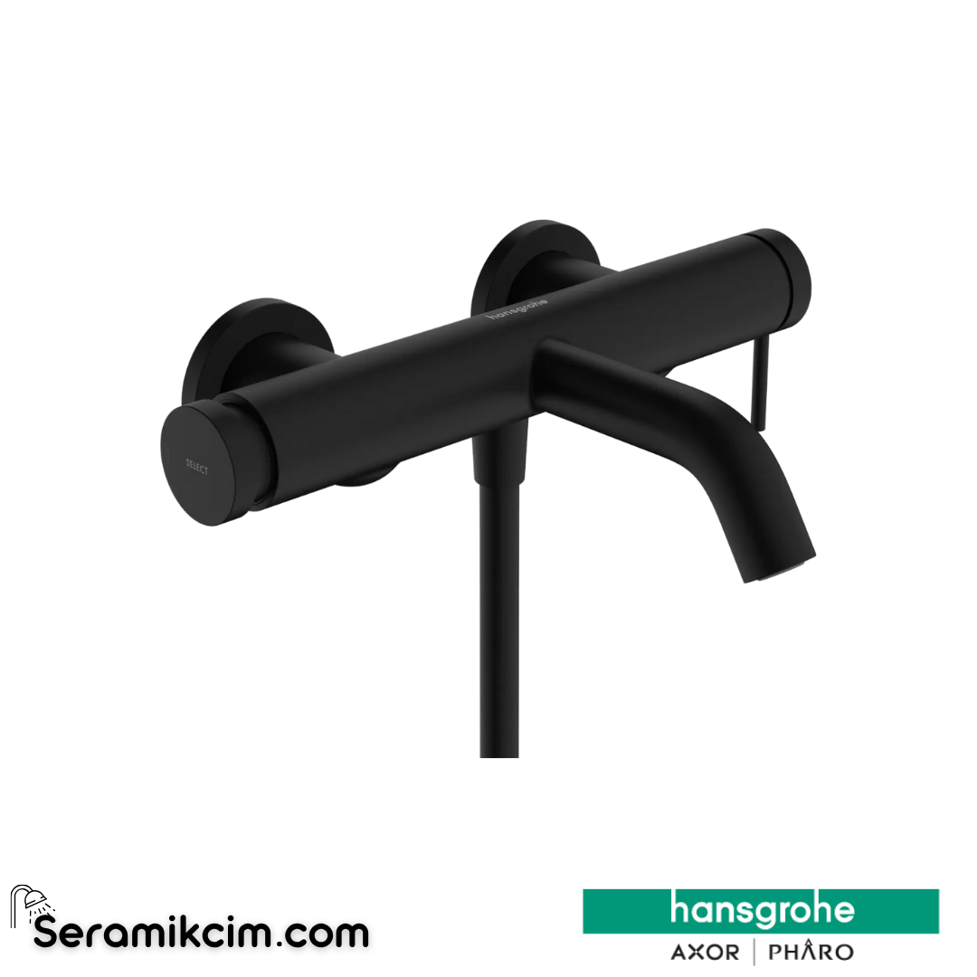 Hansgrohe Tecturis S Banyo Bataryası Mat Siyah 73422670