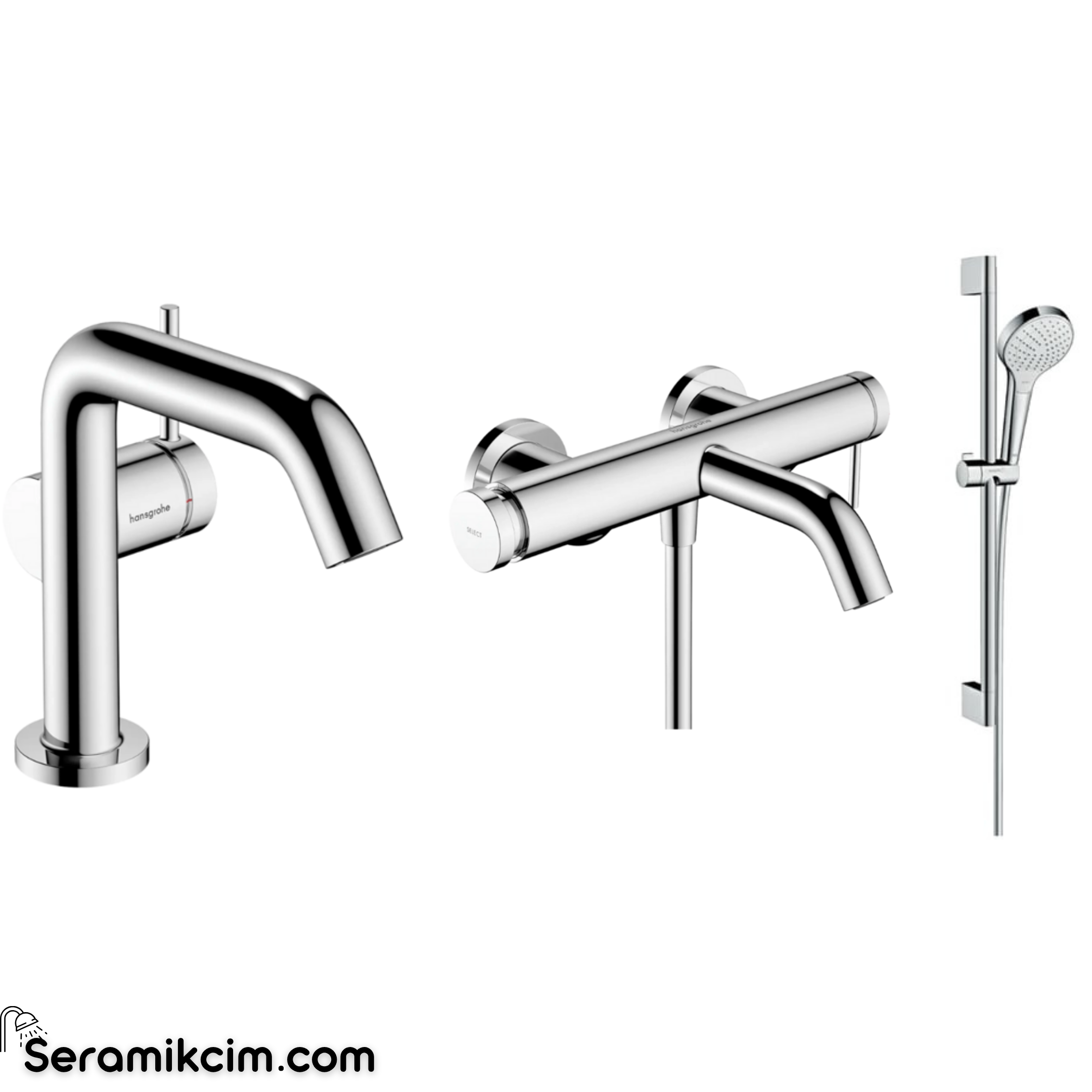 Hansgrohe Tecturis S Banyo ve Lavabo Batarya Set