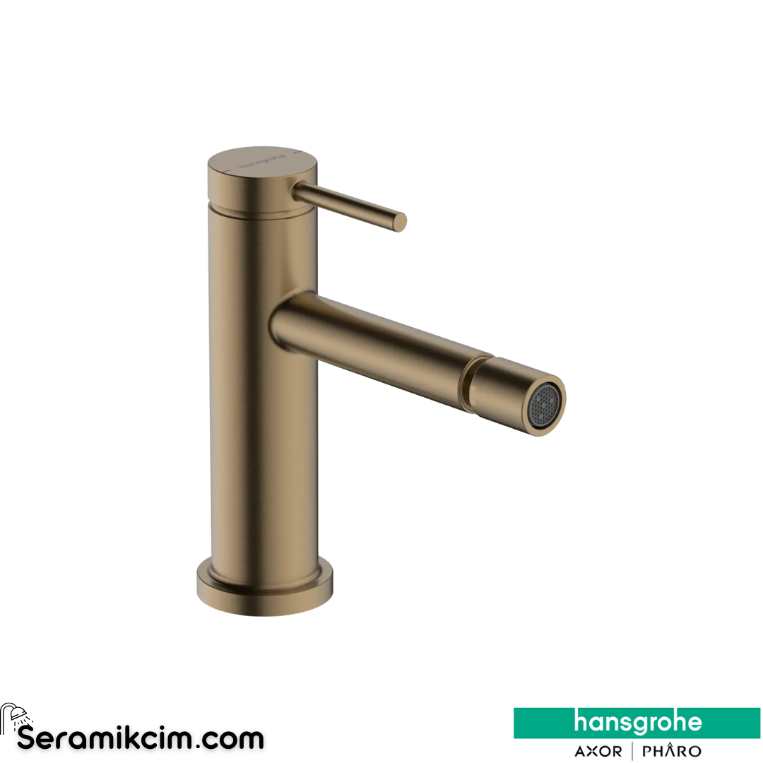 Hansgrohe Tecturis S Bide Bataryası Sifon Kumandalı Mat Bronz 73201140