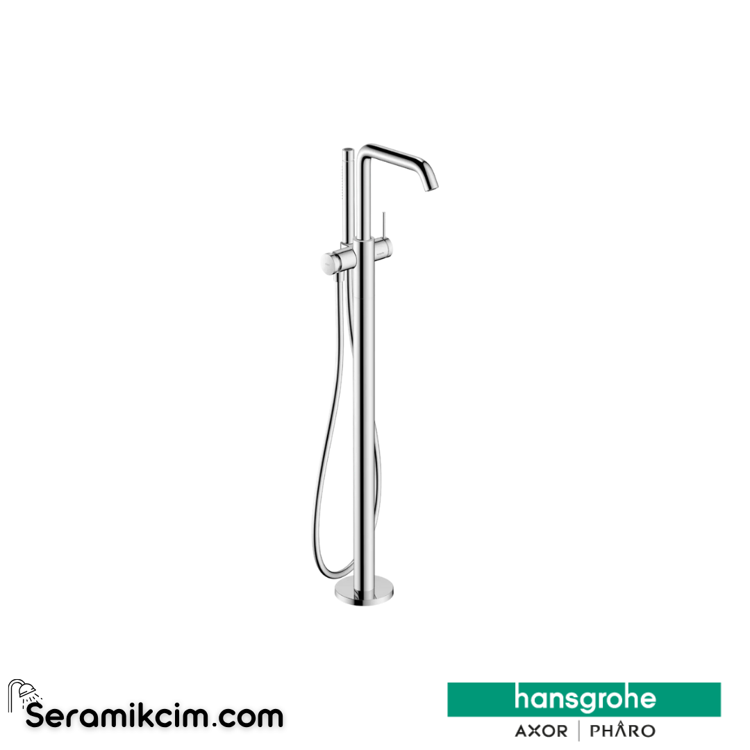 Hansgrohe Tecturis S Yerden Küvet Bataryası Krom 73440000