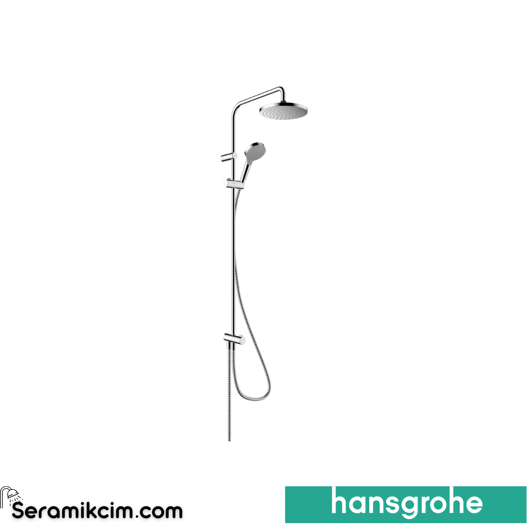 Hansgrohe Vernis Blend Duş Kolonu 200 1 Fonksiyonlu Reno Krom 26272000