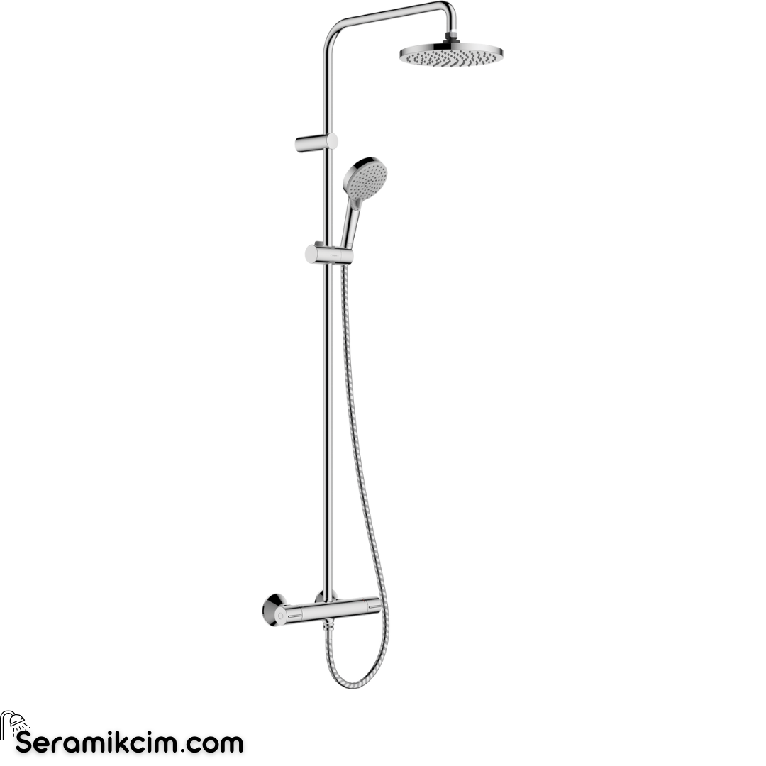 Hansgrohe Vernis Blend Duş Kolonu 200 1 Fonksiyonlu Termostat İle 26276000