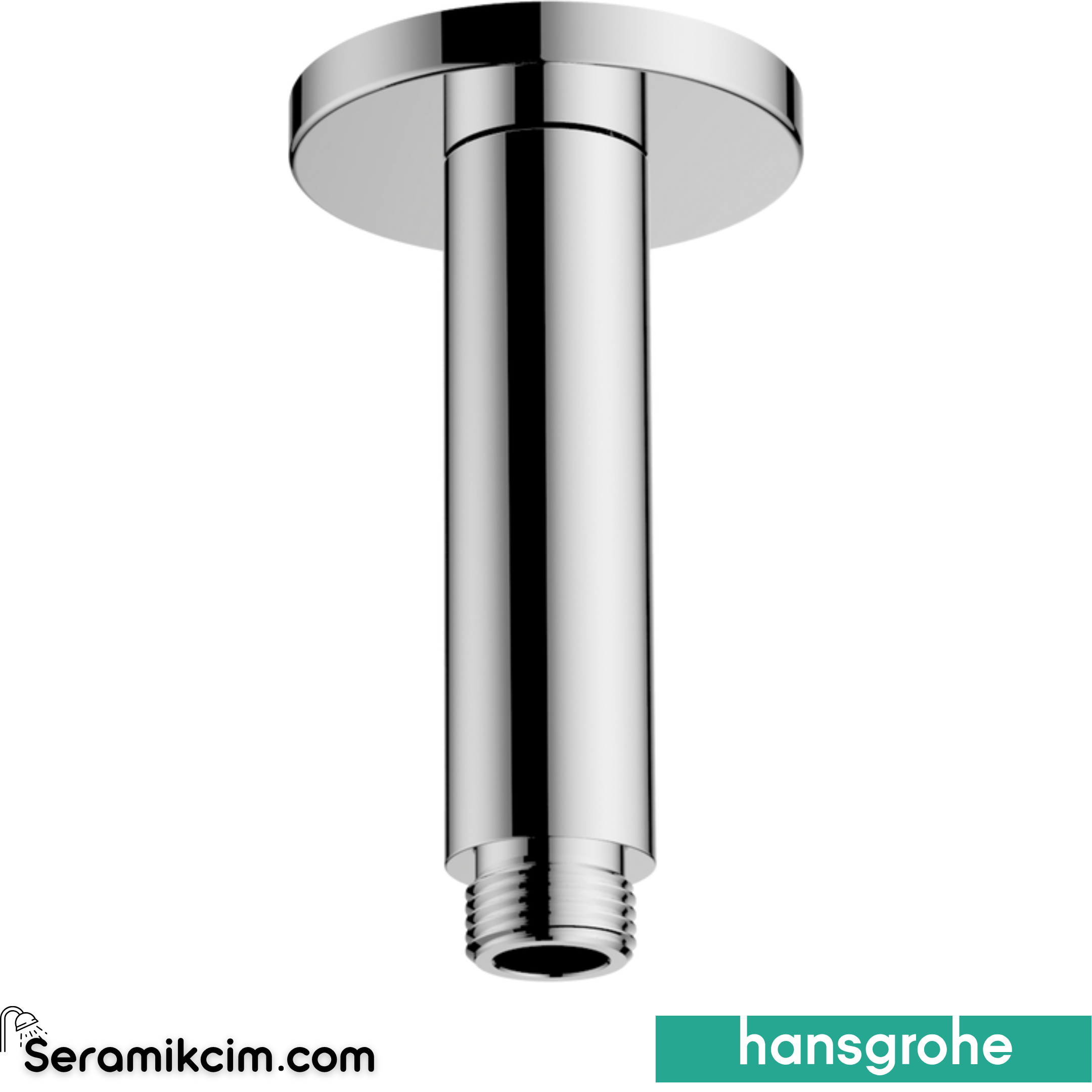 Hansgrohe Vernis Blend Tavan Bağlantısı 10 Cm 27804000